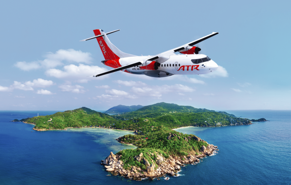 turboprop ATR 42-600 STOL Aircraft