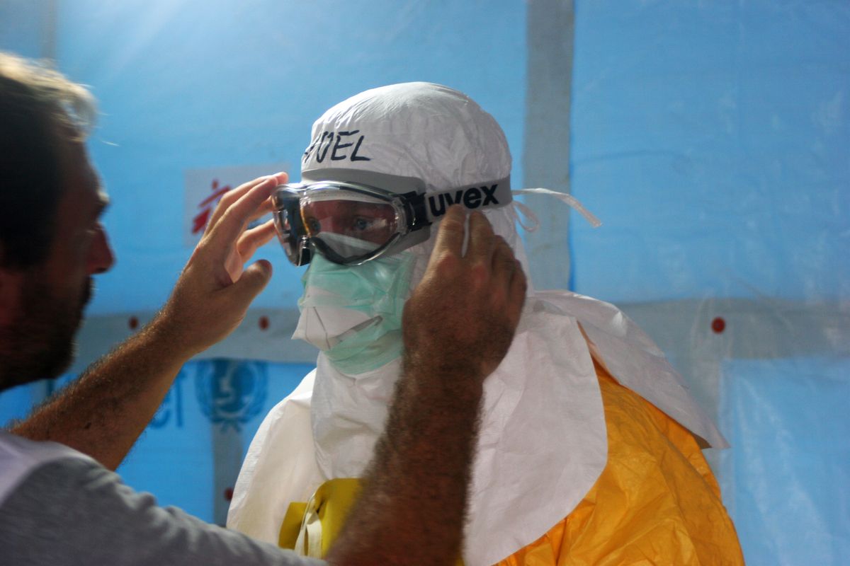 Ebola response workers in the Democratic Republic of the Congo